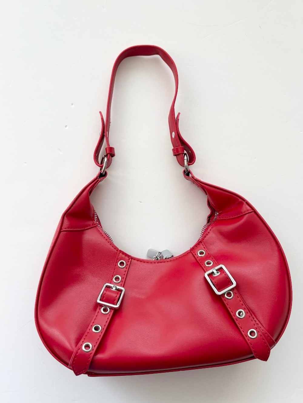 8 other reasons double buckle shoulder bag